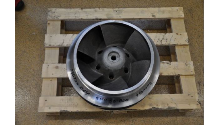 EPP 53-500 Pumphjul/impeller Slutet/closed